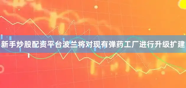 新手炒股配资平台波兰将对现有弹药工厂进行升级扩建
